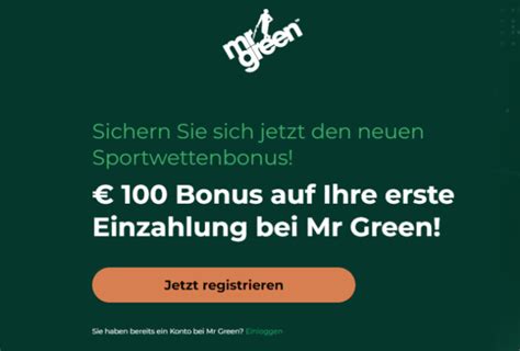 mr green neukundenbonus